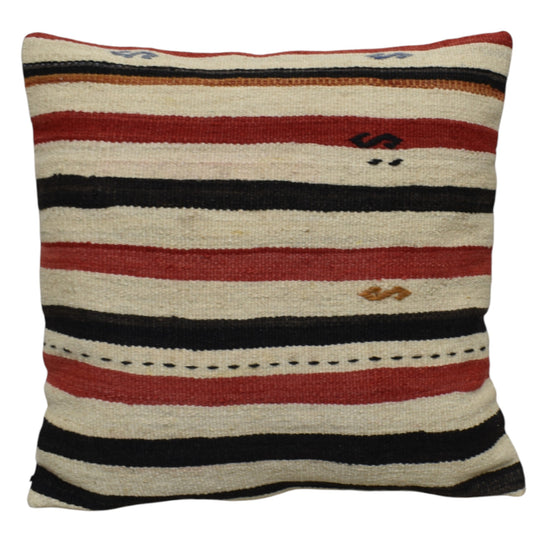 Kilim Antik El Dokuma Dekoratif Kilim Kırlent Yastık Kılıfı 1421 - Yeni - Çok Renkli