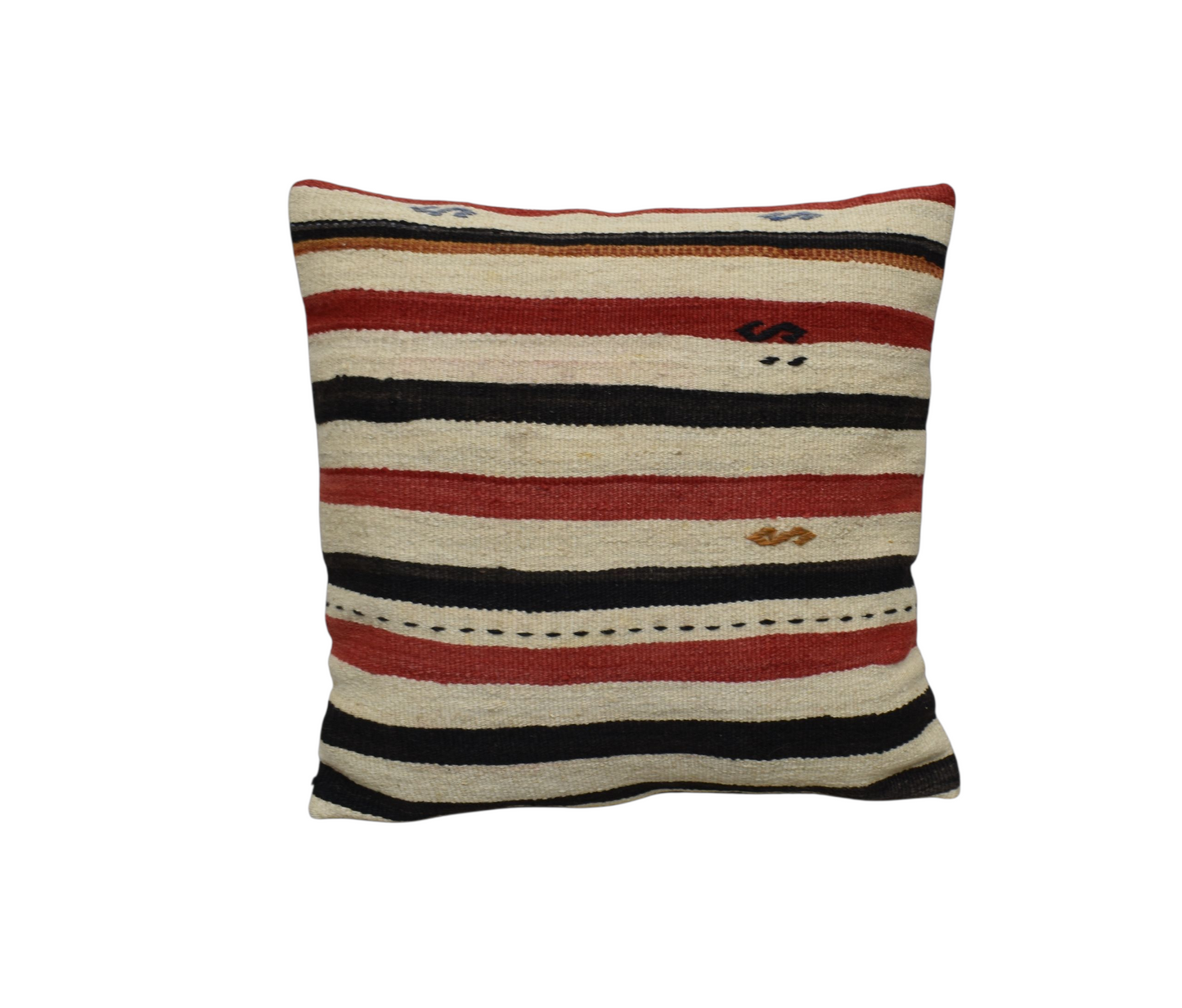 Kilim Antik El Dokuma Dekoratif Kilim Kırlent Yastık Kılıfı 1421 - Yeni - Çok Renkli