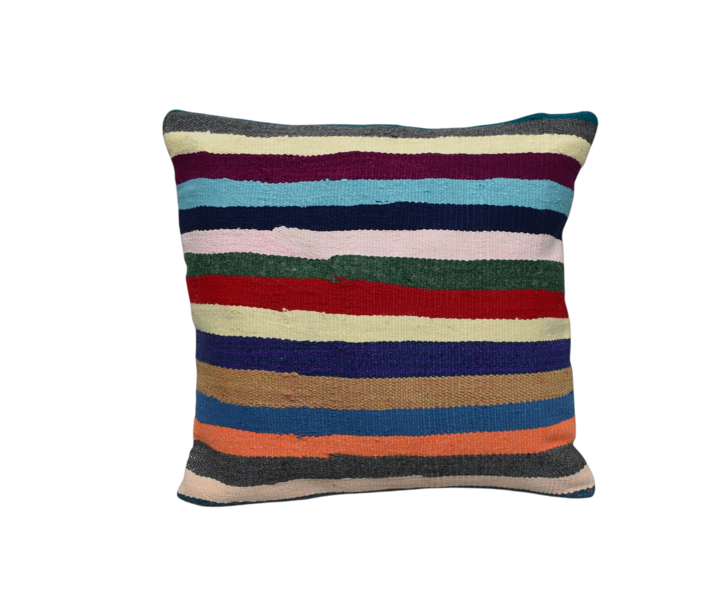 Kilim Antik El Dokuma Dekoratif Kilim Kırlent Yastık Kılıfı 1423 - Yeni - Çok Renkli