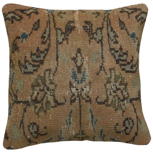Kilim Antik El Dokuma Dekoratif Halı Kırlent Yastık Kılıfı 1424 - Vintage - Çok Renkli