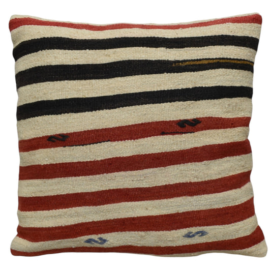 Kilim Antik El Dokuma Dekoratif Kilim Kırlent Yastık Kılıfı 1425 - Yeni - Çok Renkli