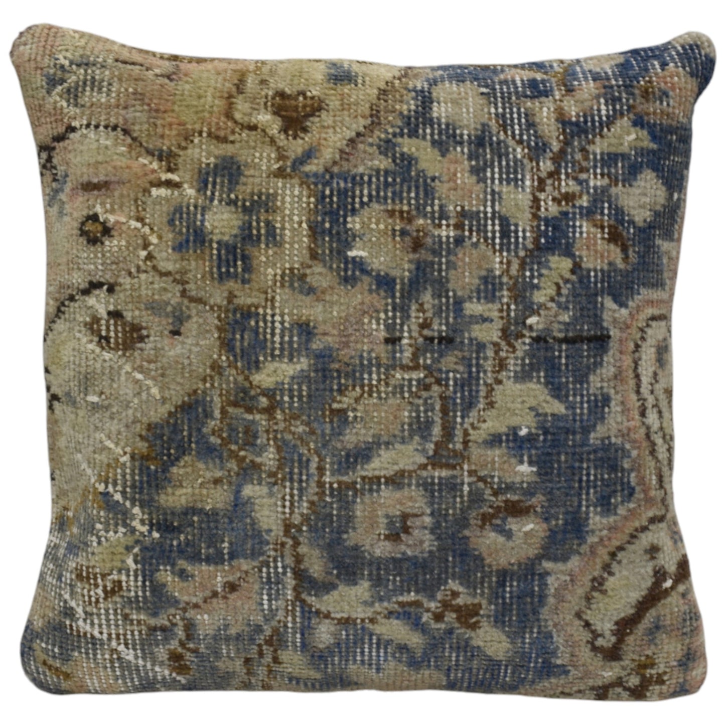 Kilim Antik El Dokuma Dekoratif Halı Kırlent Yastık Kılıfı 1428 - Vintage - Çok Renkli