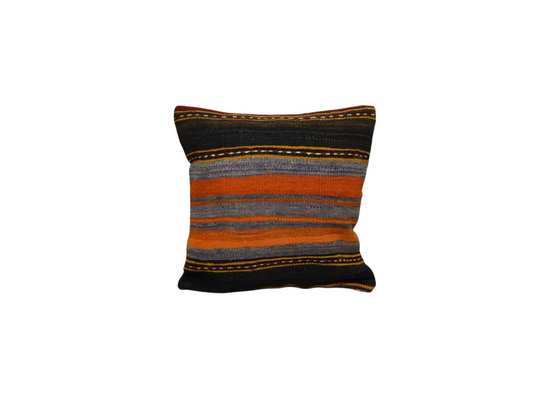 Kilim Antik El Dokuma Kilim Kırlent Yastık Kılıfı 0178 - Yeni - Çok Renkli