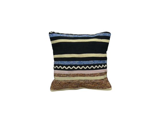Kilim Antik El Dokuma Kilim Kırlent Yastık Kılıfı 0190 - Yeni - Çok Renkli