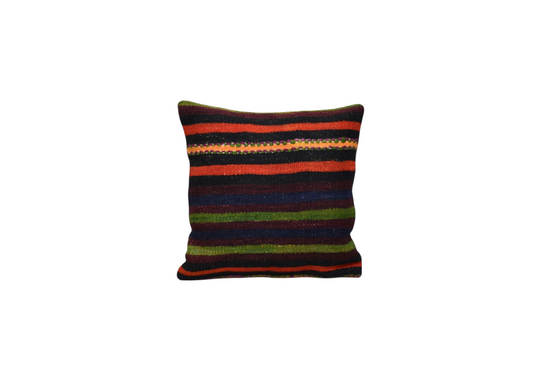 Kilim Antik El Dokuma Kilim Kırlent Yastık Kılıfı 0195 - Yeni - Çok Renkli