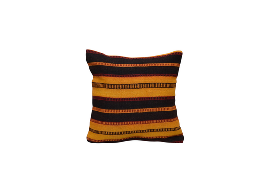 Kilim Antik El Dokuma Kilim Kırlent Yastık Kılıfı 0196 - Yeni - Çok Renkli