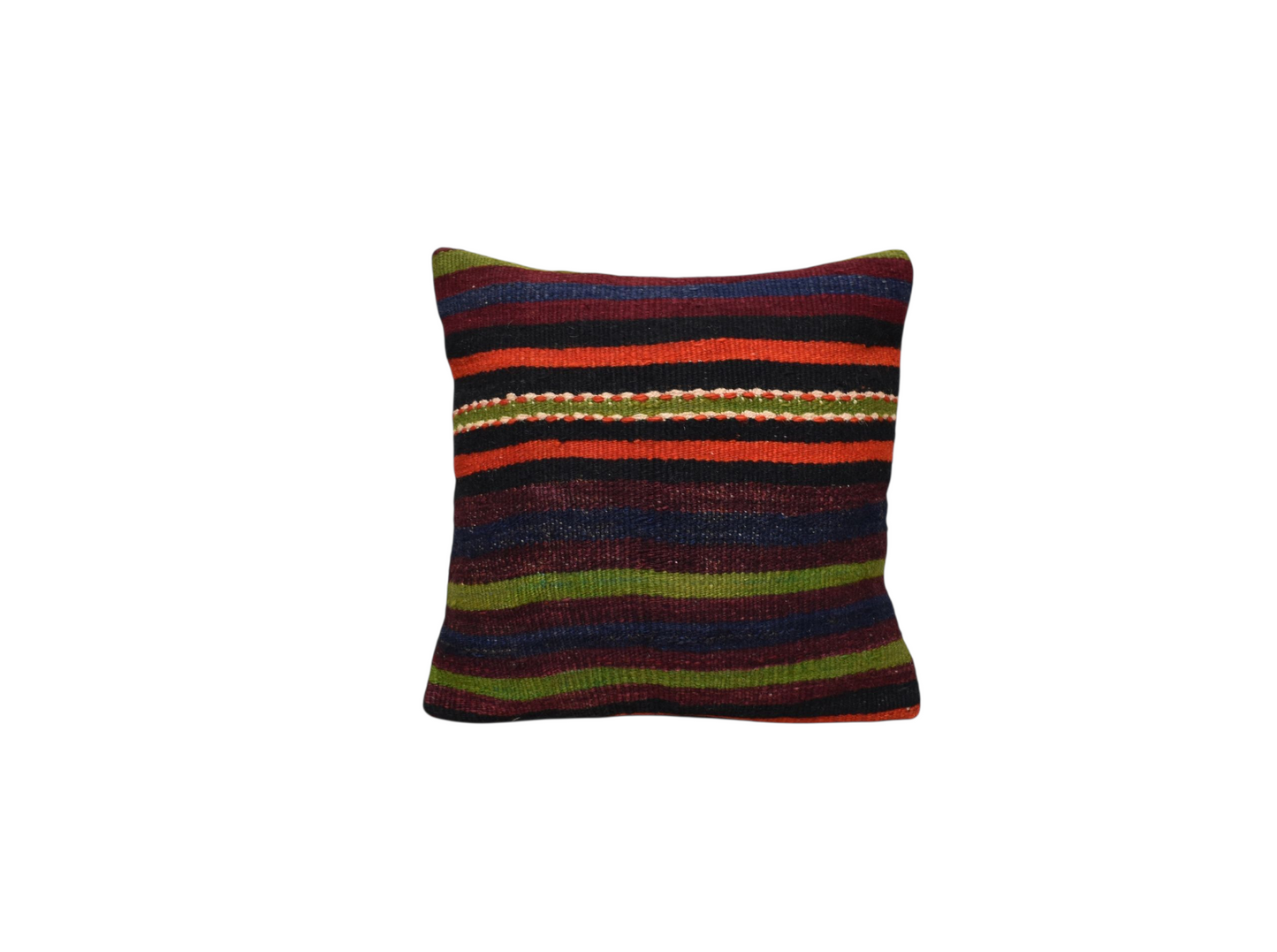 Kilim Antik El Dokuma Kilim Kırlent Yastık Kılıfı 0232 - Yeni - Çok Renkli