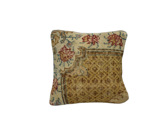 Kilim Antik El Dokuma Halı Kırlent Yastık Kılıfı 0250 - Vintage - Çok Renkli