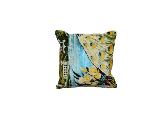 Kilim Antik Kadife Kilim Kırlent Yastık Kılıfı 0253 - Yeni - Çok Renkli