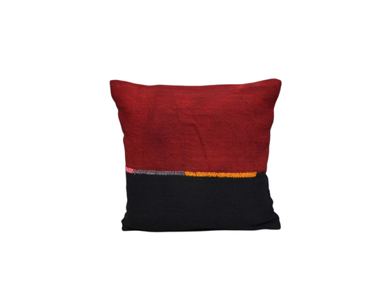 Kilim Antik El Dokuma Kilim Kırlent Yastık Kılıfı 0258 - Yeni - Çok Renkli