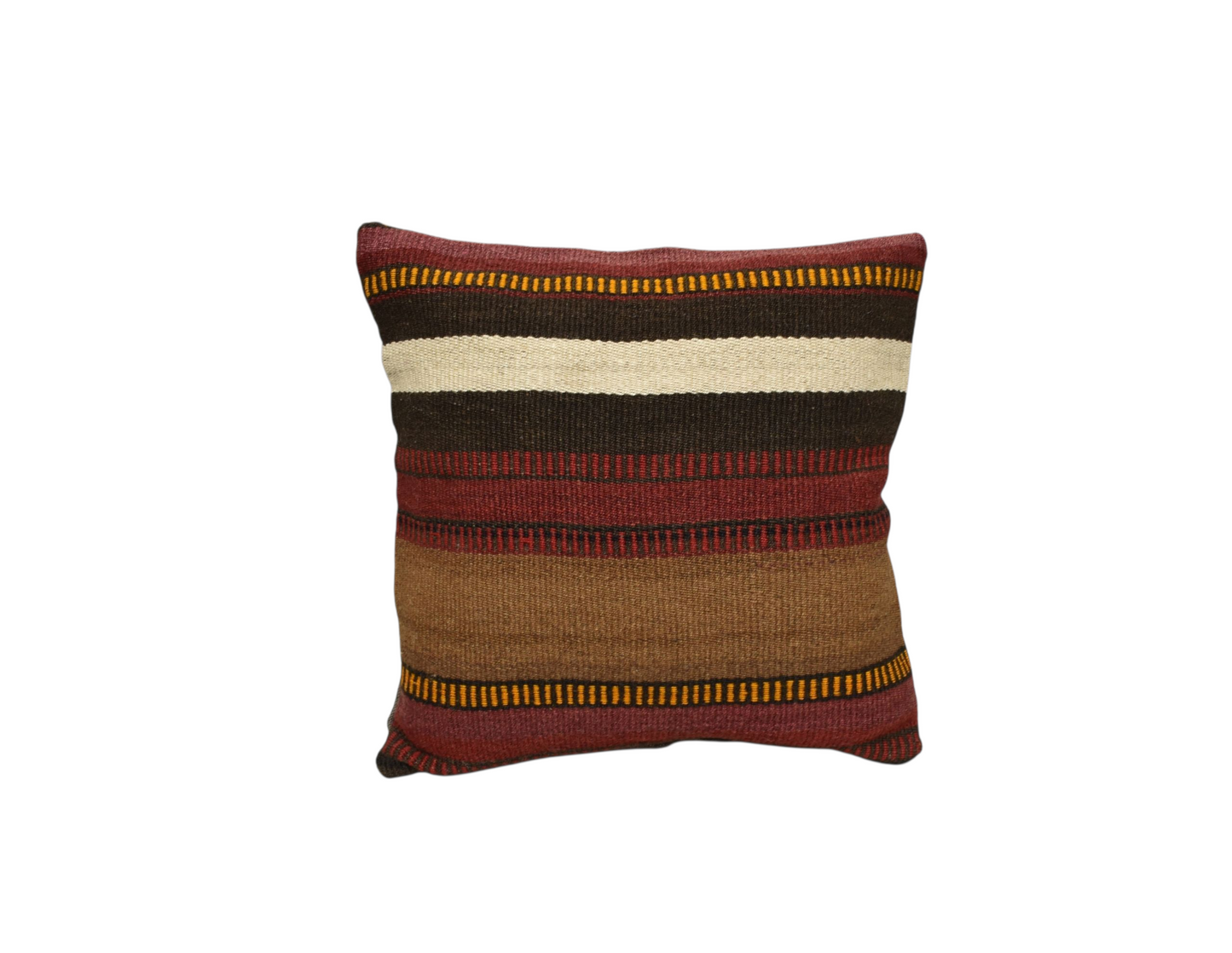 Kilim Antik El Dokuma Kilim Kırlent Yastık Kılıfı 0260 - Yeni - Çok Renkli