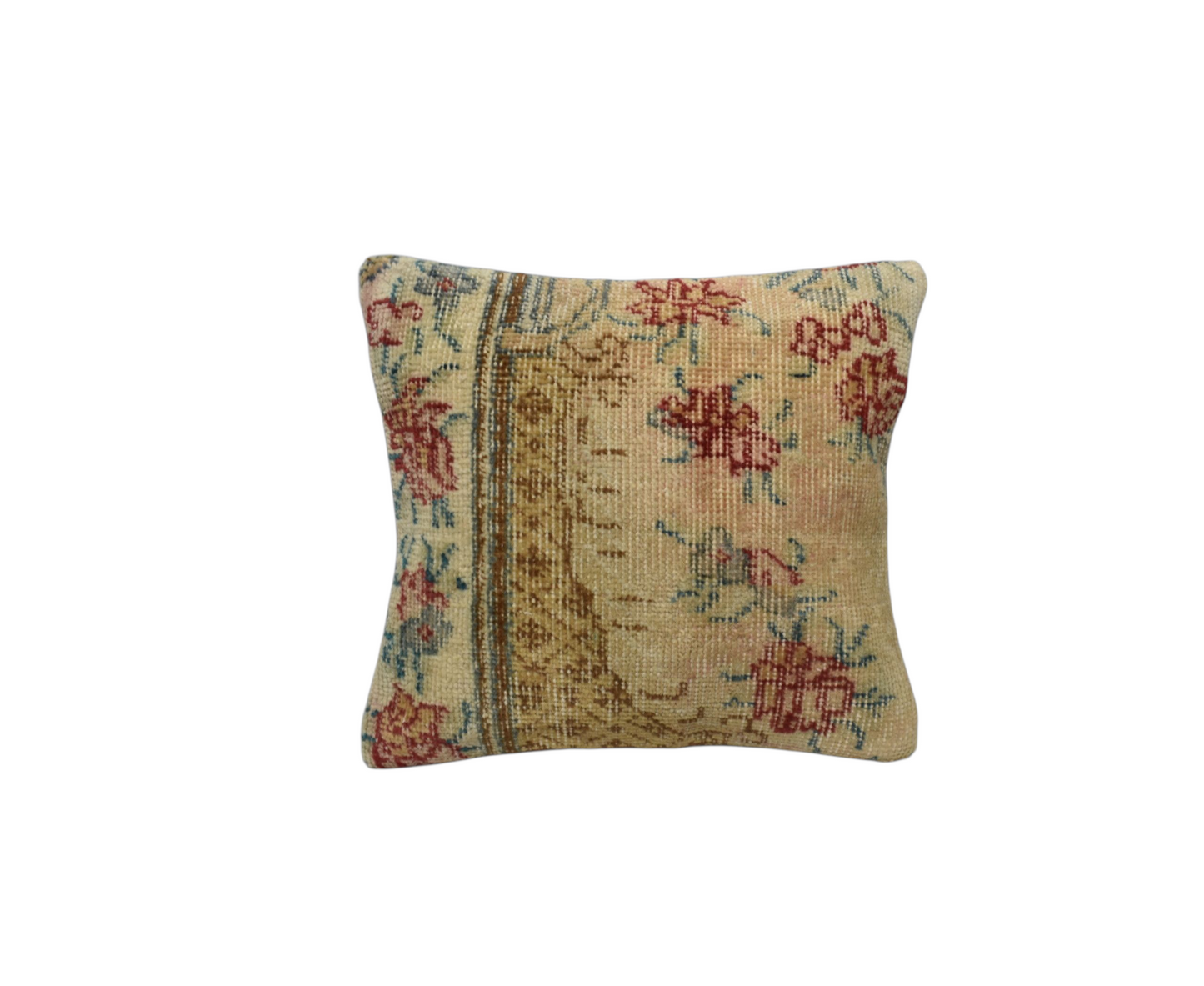 Kilim Antik El Dokuma Halı Kırlent Yastık Kılıfı 0267 - Vintage - Çok Renkli