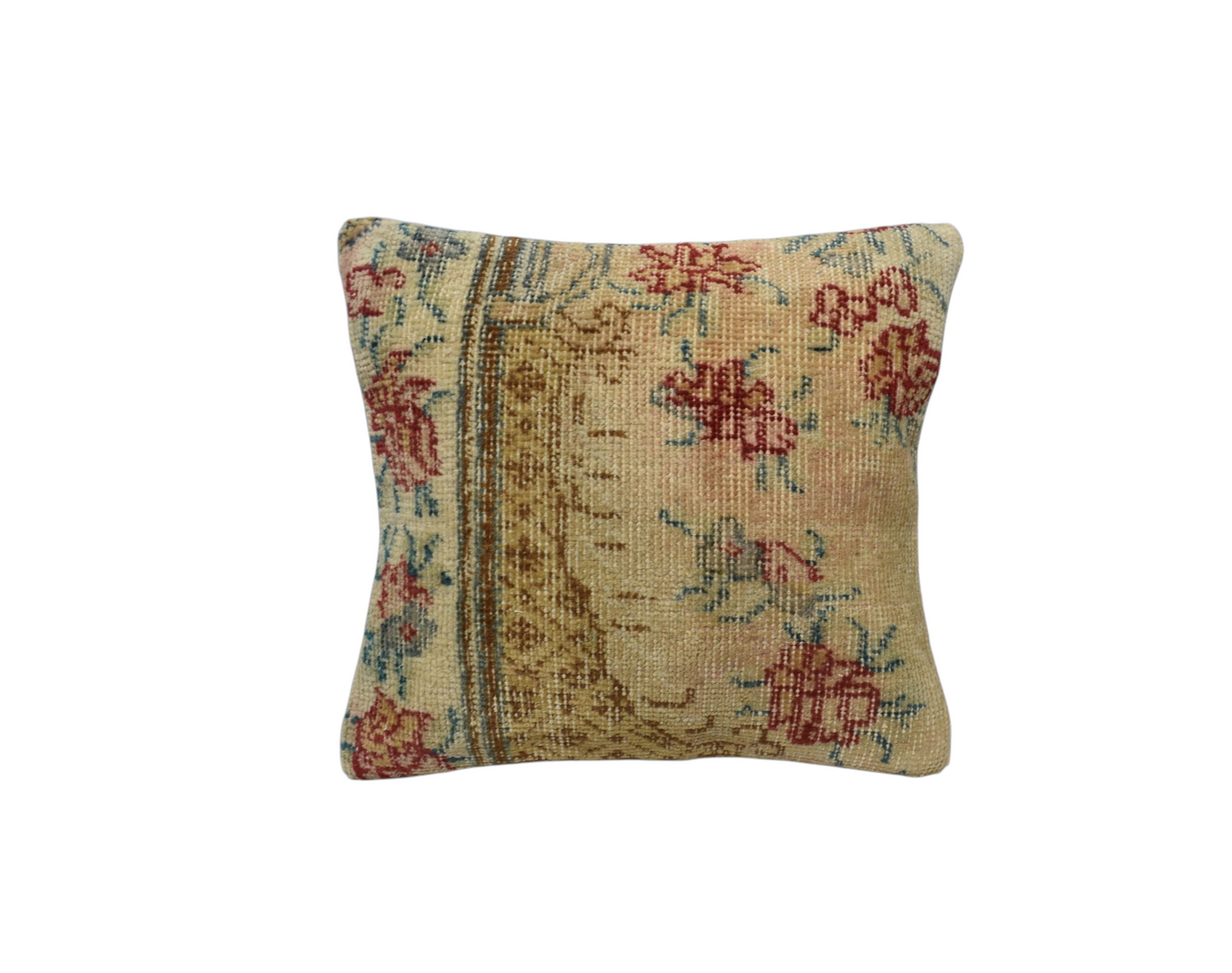 Kilim Antik El Dokuma Halı Kırlent Yastık Kılıfı 0267 - Vintage - Çok Renkli