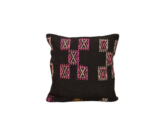 Kilim Antik El Dokuma Kilim Kırlent Yastık Kılıfı 0269 - Yeni - Çok Renkli