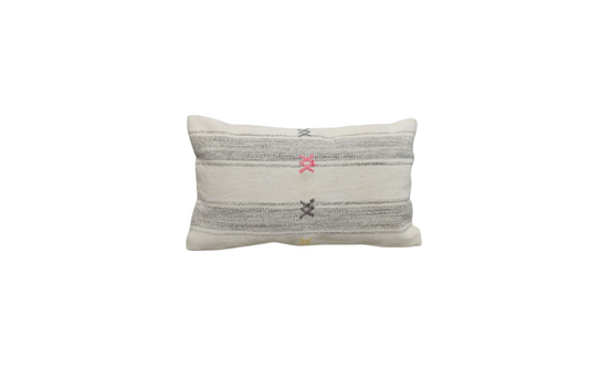 Kilim Antik El Dokuma Lumbar Kilim Kırlent Yastık Kılıfı 0283 - Yeni - Çok Renkli