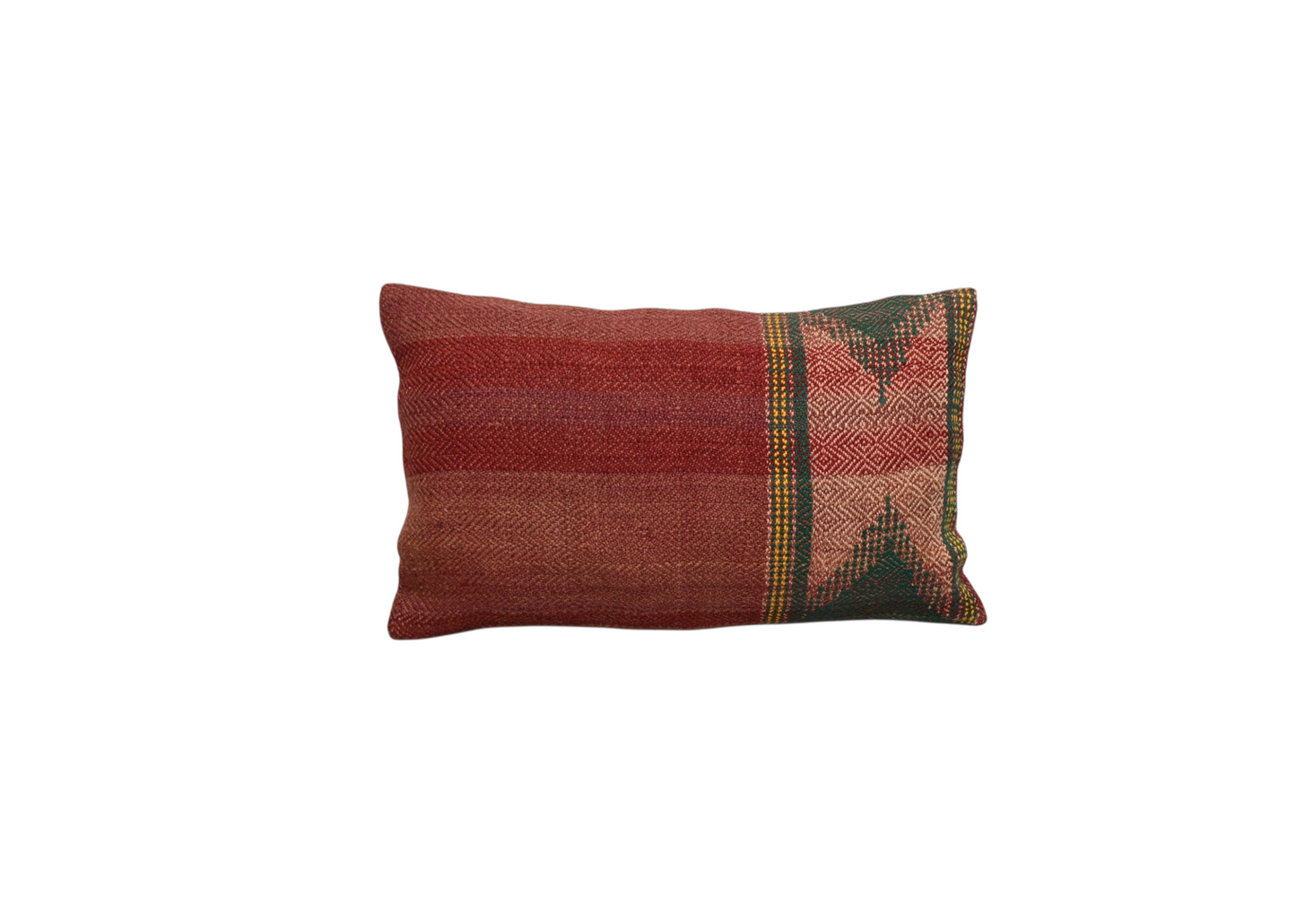Kilim Antik El Dokuma Lumbar Kilim Kırlent Yastık Kılıfı 0288 - Yeni - Çok Renkli
