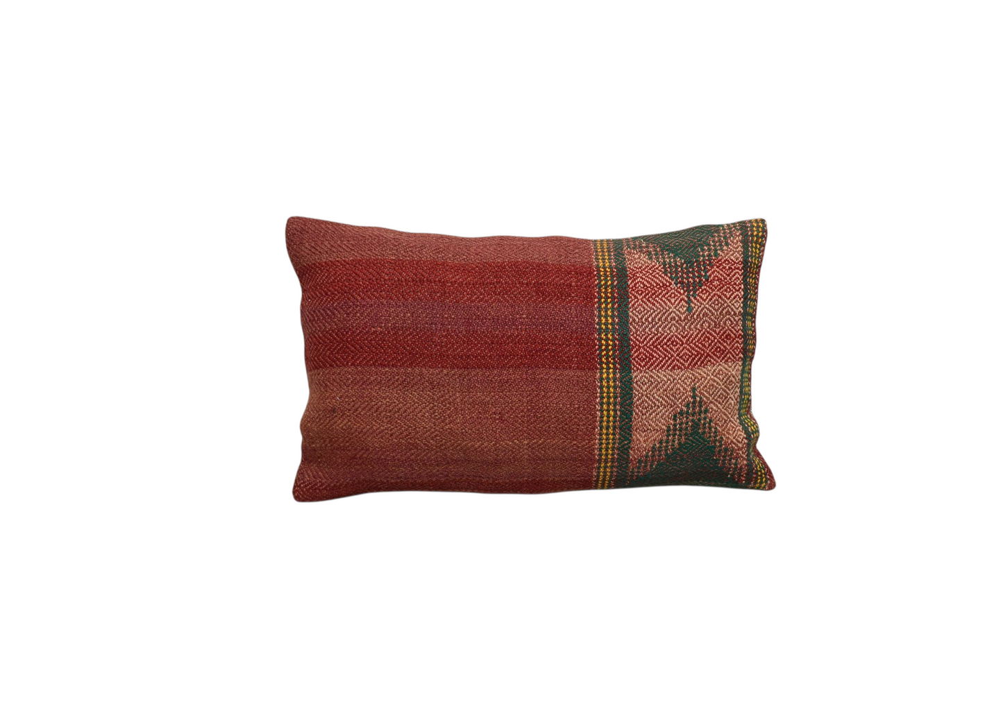 Kilim Antik El Dokuma Lumbar Kilim Kırlent Yastık Kılıfı 0288 - Yeni - Çok Renkli