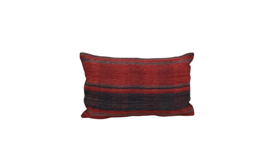 Kilim Antik El Dokuma Lumbar Kilim Kırlent Yastık Kılıfı 0290 - Yeni - Çok Renkli