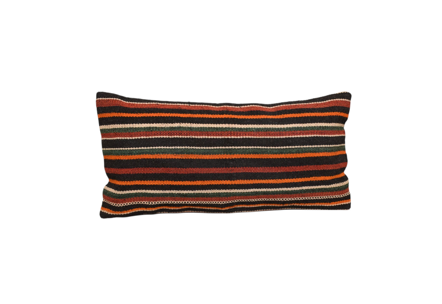 Kilim Antik El Dokuma Lumbar Kilim Kırlent Yastık Kılıfı 0293 - Yeni - Çok Renkli