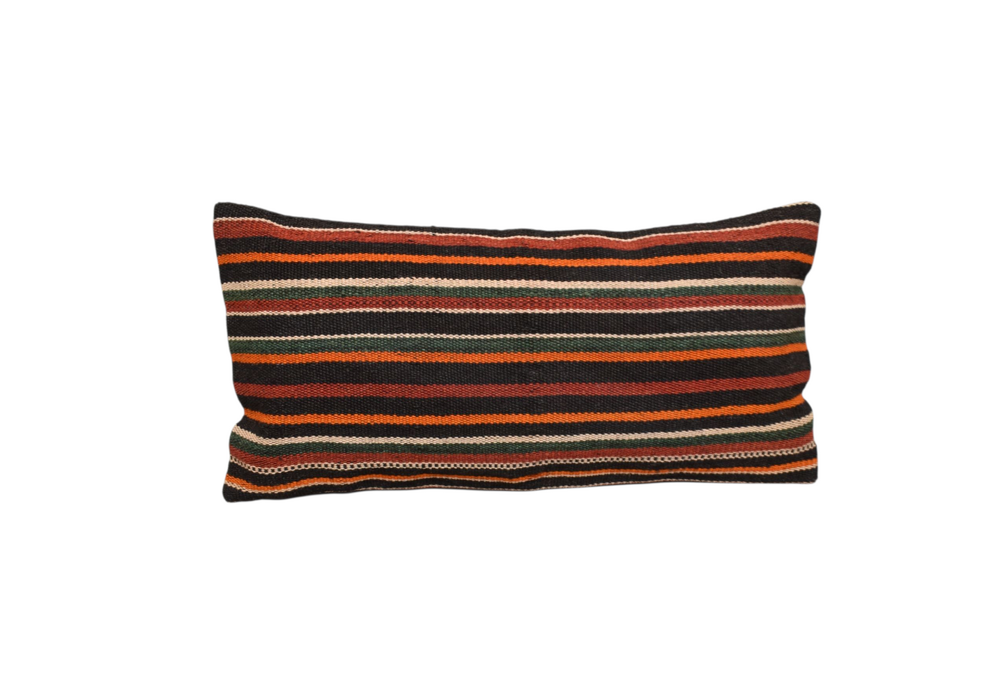 Kilim Antik El Dokuma Lumbar Kilim Kırlent Yastık Kılıfı 0293 - Yeni - Çok Renkli