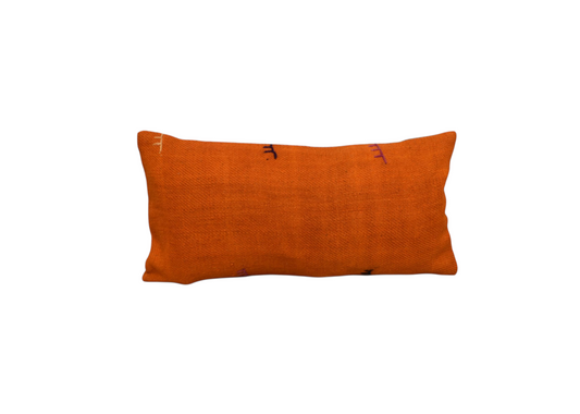 Kilim Antik El Dokuma Lumbar Kilim Kırlent Yastık Kılıfı 0294 - Yeni - Renkli