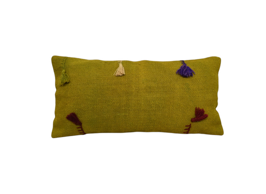 Kilim Antik El Dokuma Lumbar Kilim Kırlent Yastık Kılıfı 0299 - Yeni - Renkli