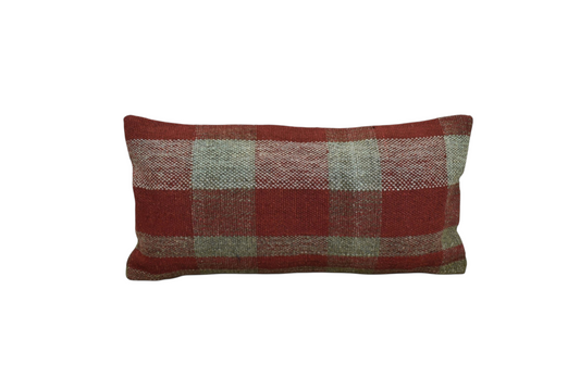 Kilim Antik El Dokuma Lumbar Kilim Kırlent Yastık Kılıfı 0306 - Yeni - Çok Renkli