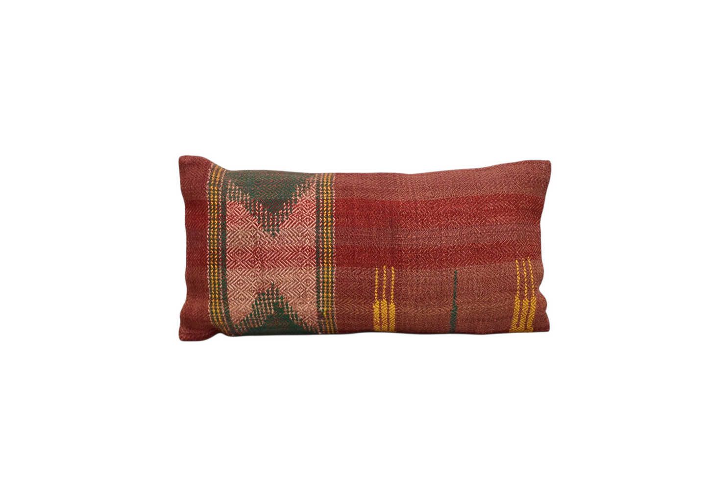 Kilim Antik El Dokuma Lumbar Kilim Kırlent Yastık Kılıfı 0312 - Yeni - Çok Renkli