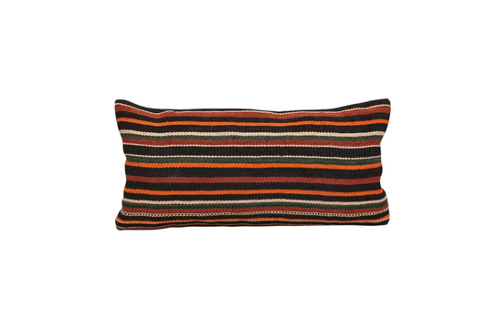 Kilim Antik El Dokuma Lumbar Kilim Kırlent Yastık Kılıfı 0325 - Yeni - Çok Renkli