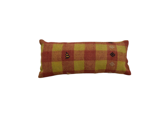 Kilim Antik El Dokuma Lumbar Kilim Kırlent Yastık Kılıfı 0335 - Yeni - Çok Renkli