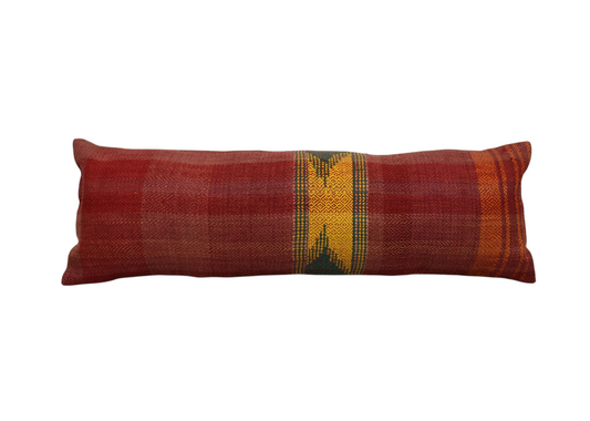 Kilim Antik El Dokuma Lumbar Kilim Kırlent Yastık Kılıfı 0340 - Yeni - Çok Renkli
