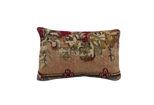 Kilim Antik El Dokuma Halı Kırlent Yastık Kılıfı 0351 - Vintage - Çok Renkli