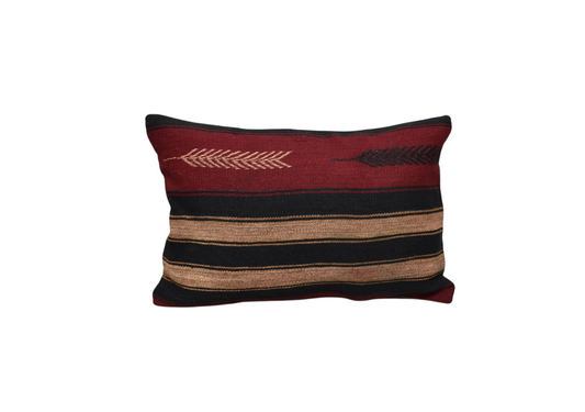 Kilim Antik El Dokuma Kilim Kırlent Yastık Kılıfı 0355 - Yeni - Çok Renkli