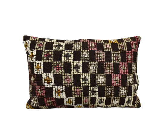 Kilim Antik El Dokuma Kilim Kırlent Yastık Kılıfı 0356 - Yeni - Çok Renkli