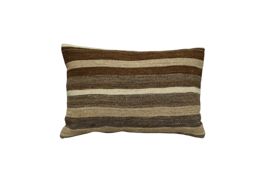 Kilim Antik El Dokuma Kilim Kırlent Yastık Kılıfı 0360 - Yeni - Çok Renkli
