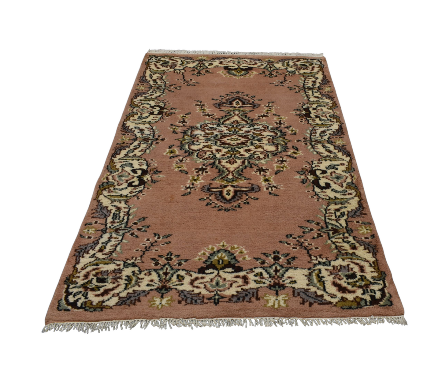 Kilim Antik El Dokuma İzmir Yün Salon Halısı 0361 - Yeni - Çok Renkli