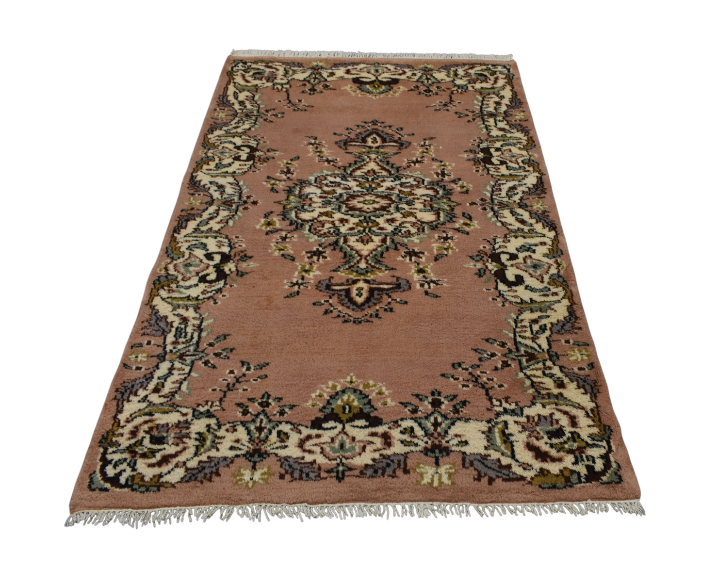 Kilim Antik El Dokuma İzmir Yün Salon Halısı 0361 - Yeni - Çok Renkli