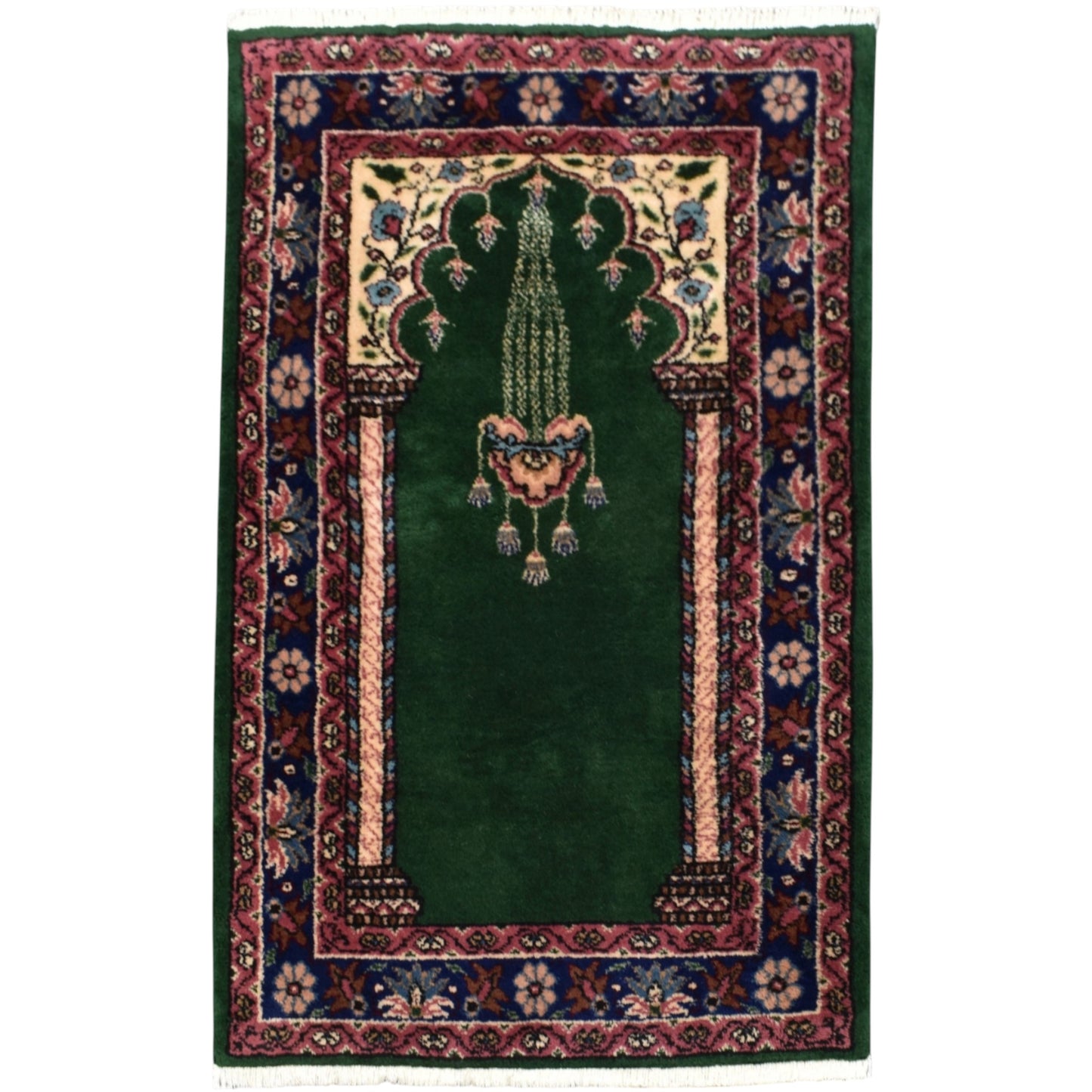 Kilim Antik El Dokuma Burdur Seccade Yün Halı 0366 - Yeni - Çok Renkli