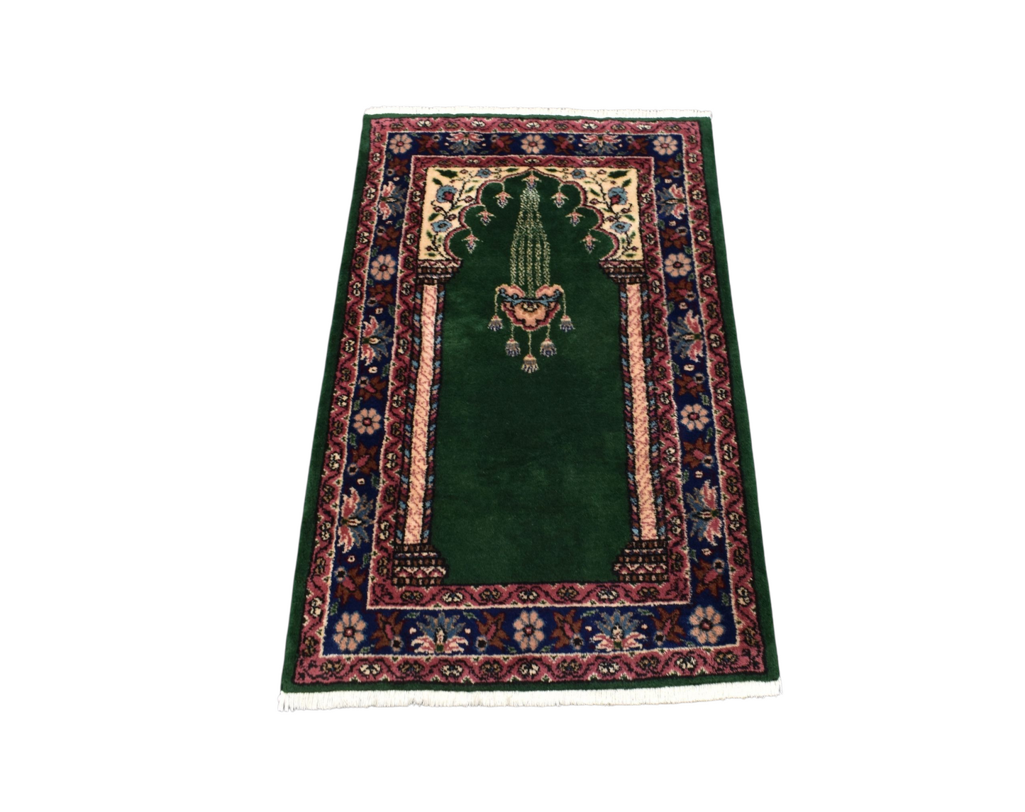 Kilim Antik El Dokuma Burdur Seccade Yün Halı 0366 - Yeni - Çok Renkli
