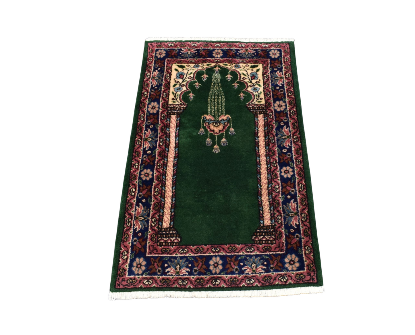 Kilim Antik El Dokuma Burdur Seccade Yün Halı 0366 - Yeni - Çok Renkli