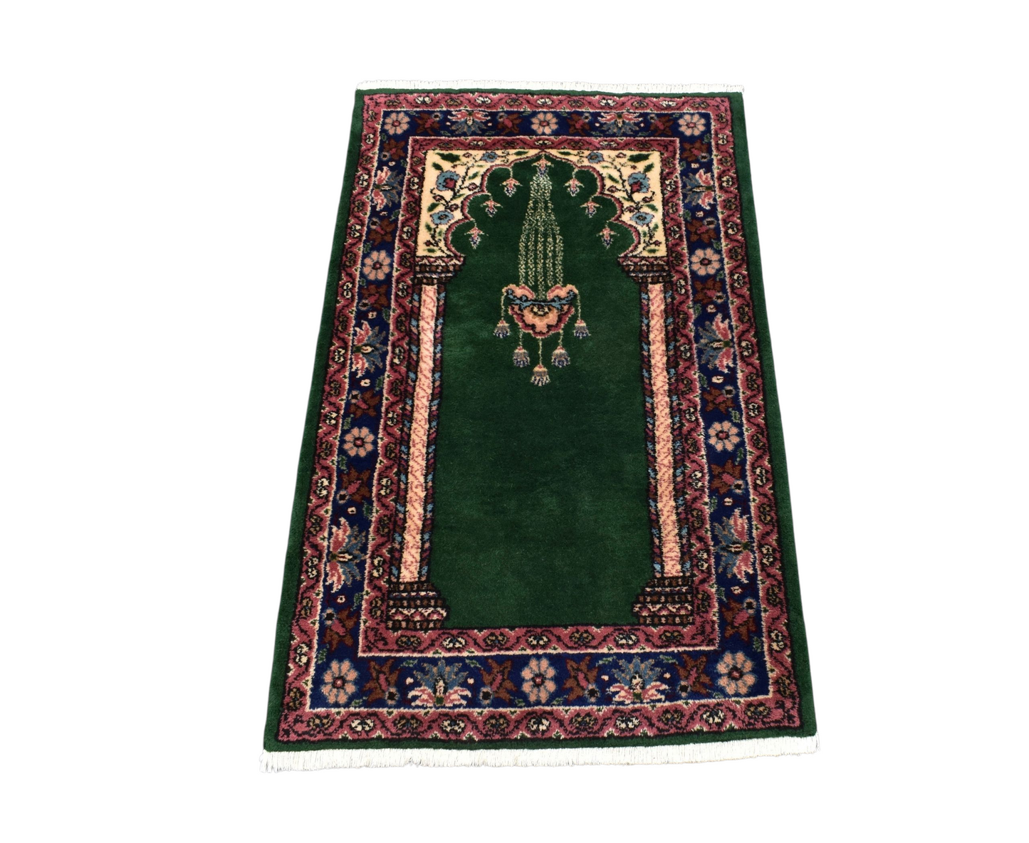 Kilim Antik El Dokuma Burdur Seccade Yün Halı 0366 - Yeni - Çok Renkli