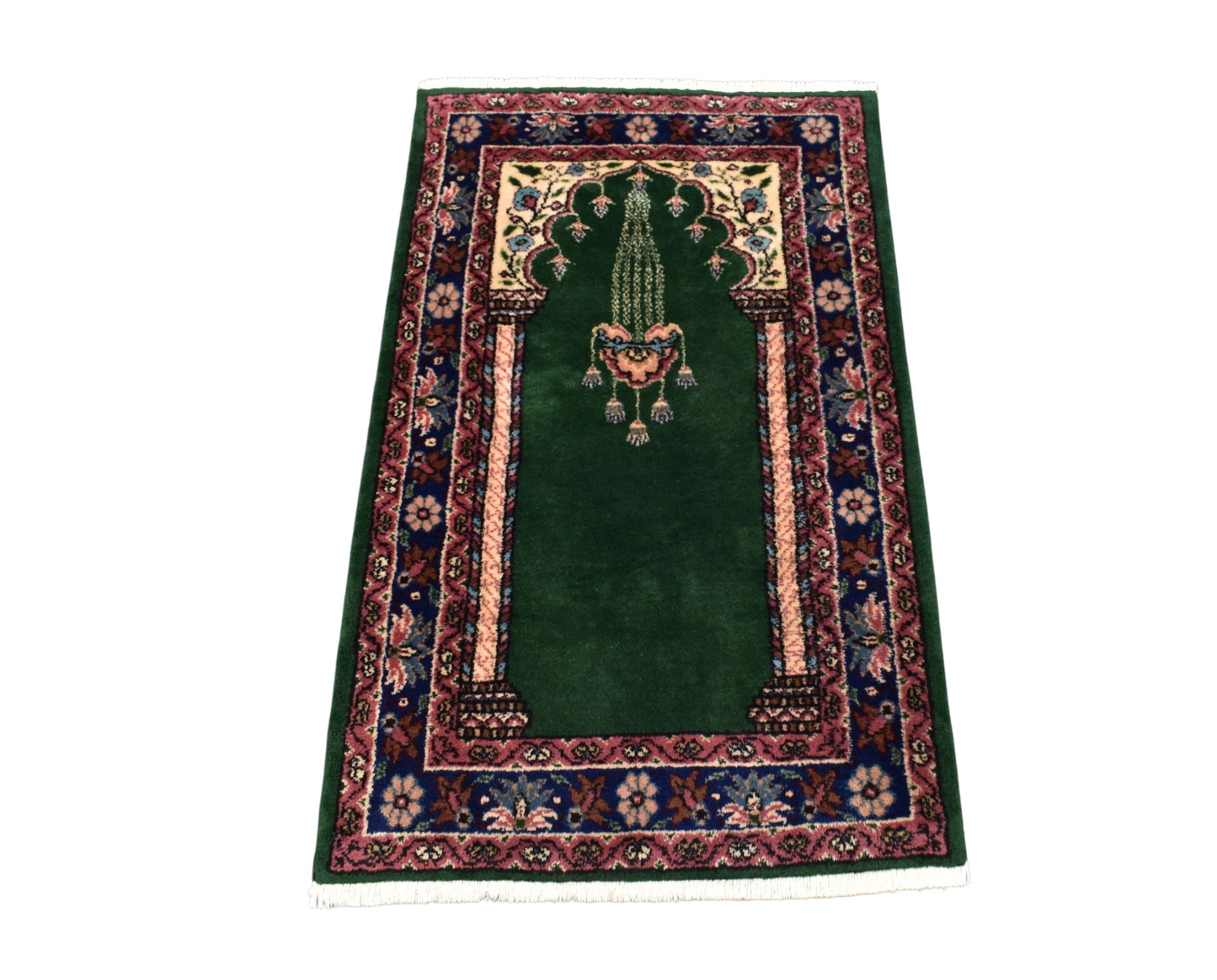 Kilim Antik El Dokuma Burdur Seccade Yün Halı 0366 - Yeni - Çok Renkli