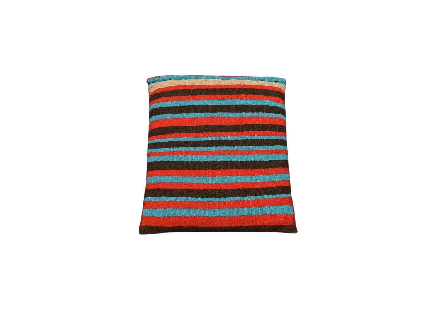 Kilim Antik El Dokuma Malatya Yün Halı Köşe Minderi 0367 - Yeni - Çok Renkli