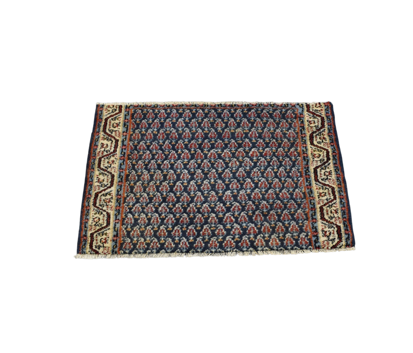 Kilim Antik El Dokuma Bademli Herki Yün Halı 0368 - Yeni - Çok Renkli
