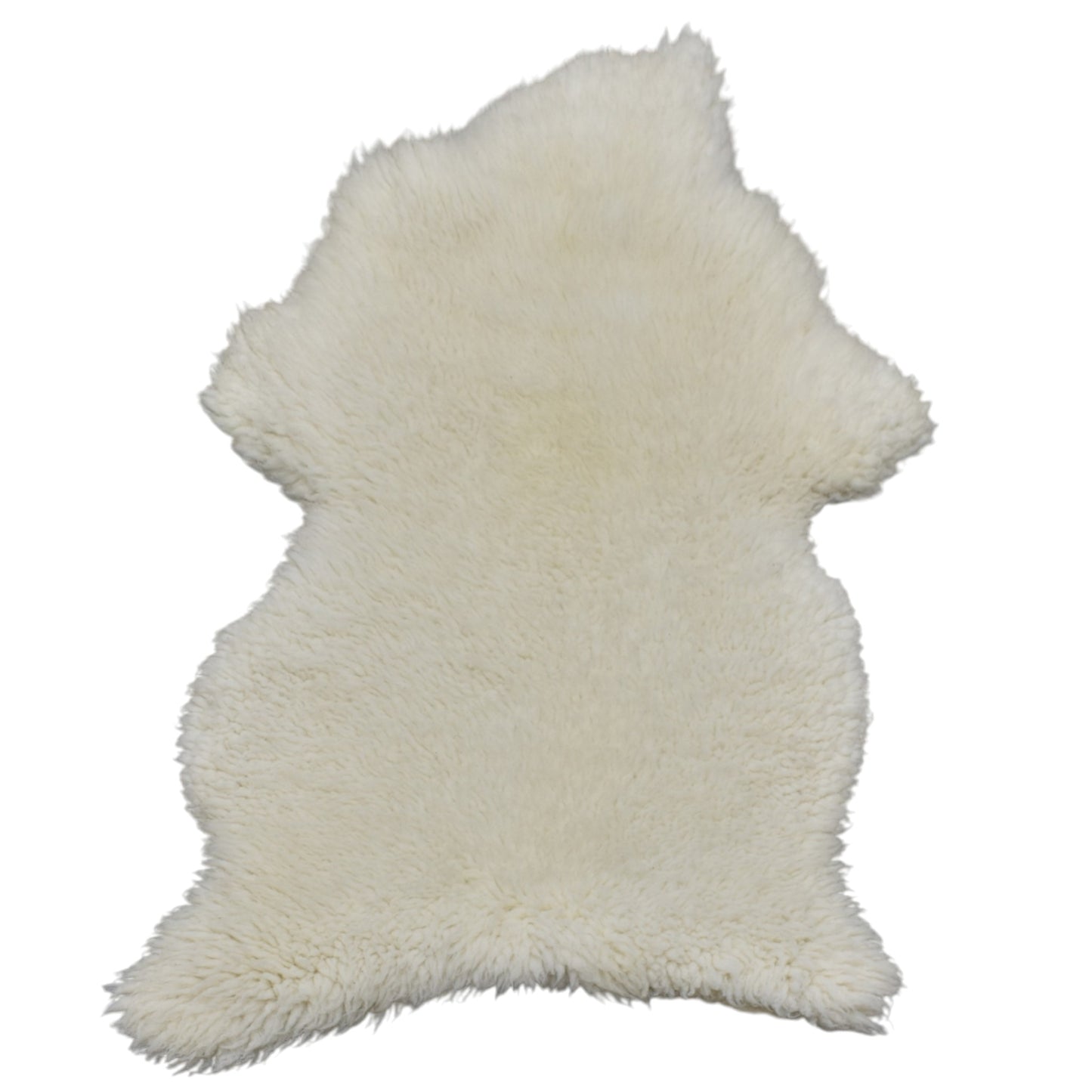 Kilim Antik Yeni Uzun Tüylü Hakiki Deri Post 0373 - Yeni - Beyaz