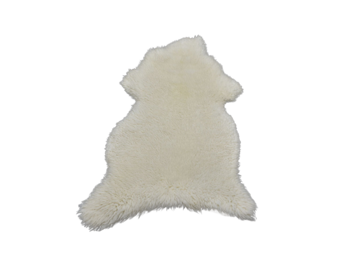 Kilim Antik Yeni Uzun Tüylü Hakiki Deri Post 0373 - Yeni - Beyaz