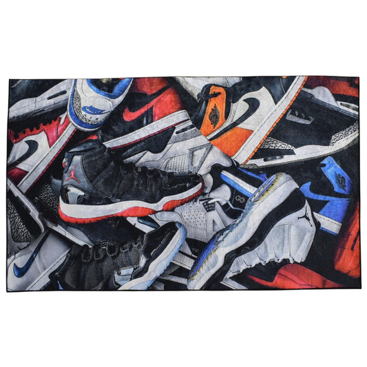 Kilim Antik Digital Baskı Makine Halısı 0375 - Yeni - Çok Renkli