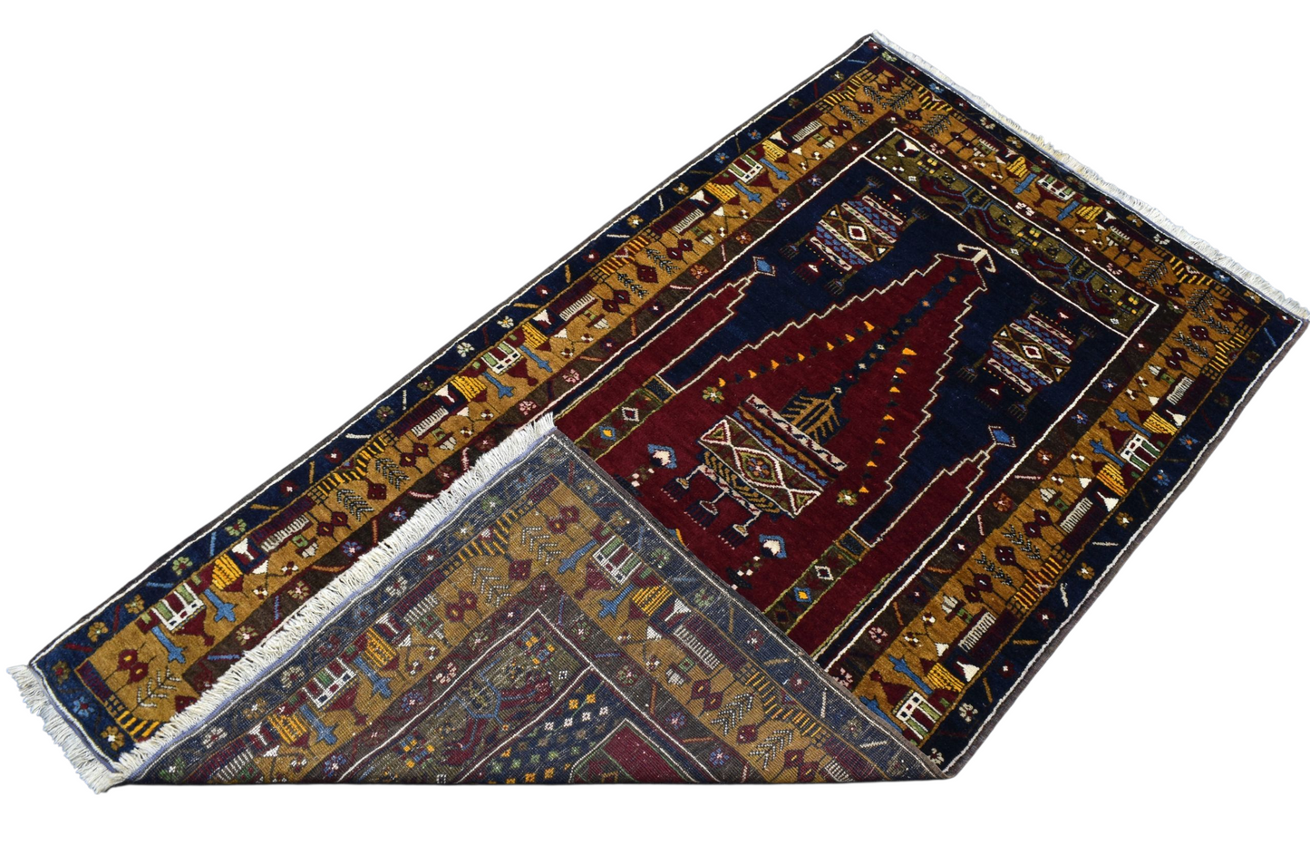 Kilim Antik 19.Yüzyıl El Dokuması Zile Yahyalı Yün Halı 0392 - Antika - Çok Renkli
