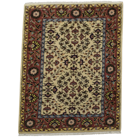 Kilim Antik El Dokuma Çiçekli Sümerbank Yün Halı 0393 - Yeni - Çok Renkli