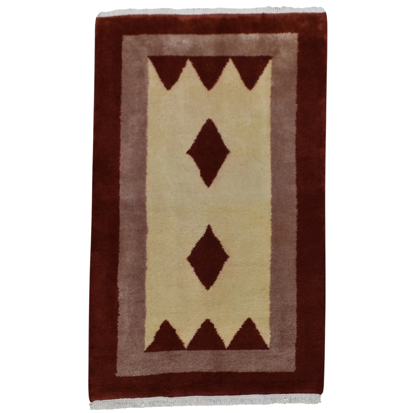 Kilim Antik El Dokuma Fas Morocco Yün Halı 0399 - Yeni - Çok Renkli
